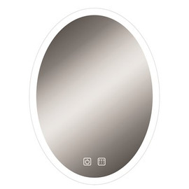 Litex 31.5 in x 23.63 in. Bluetooth LED Bathroom Mirror With Defogger, Night Light, and 2 touch on/off Litex 31.5 in x 23.63 in. Bluetooth LED Bathroom Mirror With Defogger, Night Light, and 2 touch on/off