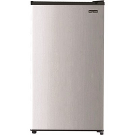 Magic Chef 3.2 cu. ft. Mini Fridge without Freezer in Platinum Steel Magic Chef 3.2 cu. ft. Mini Fridge without Freezer in Platinum Steel