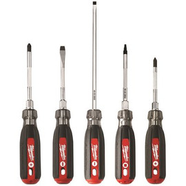 Milwaukee Cushion Grip Screwdriver Set (5-Piece)