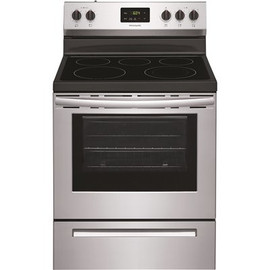 Frigidaire 30 in. 5.3 cu. ft. Rear Control Electric Range in Stainless Steel