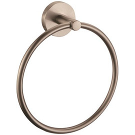 Design House Calisto Towel Ring in Satin Nickel