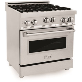 DO NOT SELL 30" 4.0 cu.ft. Gas Range with Convection Gas Oven in Stainless Steel with DuraSnow Stainless Door (RG-SN-30)