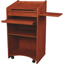 Oklahoma Sound Aristocrat Non-Sound Lectern, Cherry