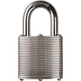 Commando Lock Heavy Duty Steel Keyed 1-3/4 in. Padlock W 1-1/8 in. Alloy Shackle Weatherproof Outdoor Durable Military