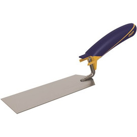 QEP 6 in. x 2 in. Comfort Grip Flat Margin Flooring Trowel with Bucket Hook