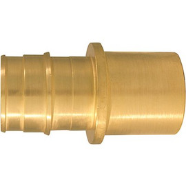 Apollo 1 in. Brass PEX-A Barb x 1 in. Male Sweat Adapter