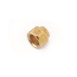 Anderson Metals 3/8 in. Brass Flare Nut Forged