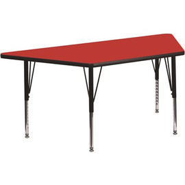 Carnegy Avenue Red Trapezoid Activity Tables