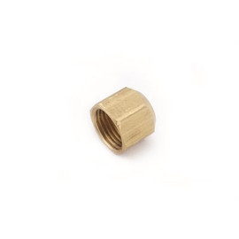 Anderson Metals 1/4 in. Flare Brass Cap (10-Bag)