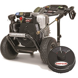 SIMPSON MegaShot MS61033-S 3300 PSI at 2.4 GPM HONDA GC190 Cold Water Pressure Washer