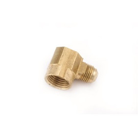 Anderson Metals 3/8 in. Flare x 3/8 in. FIP Brass Elbow (10/Bag)