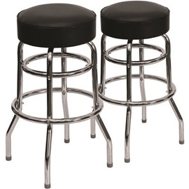 Carnegy Avenue 30.25 in. Black Bar Stool (2-pack) Carnegy Avenue 30.25 in. Black Bar Stool (2-pack)