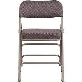 Flash Furniture Gray Metal Folding Chair (2-Pack)