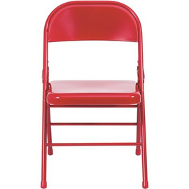 Flash Furniture Red Metal Folding Chair (4-Pack)