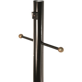 LiteCo 7 ft. Direct Burial Post With Crossarm and Photo Control