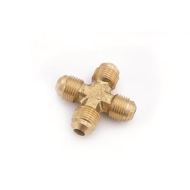 Anderson Metals 3/8 in. Flare Brass Cross (10-Bag)