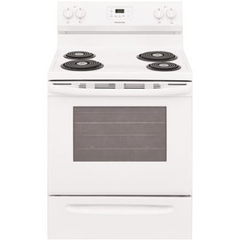 Frigidaire 30 in. 5.3 cu. ft. Electric Range with Manual Clean in White