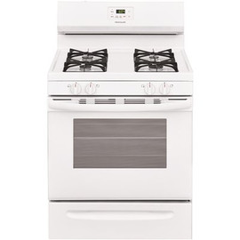 Frigidaire 30 in. 5.0 cu. ft. Gas Range with Manual Clean in White