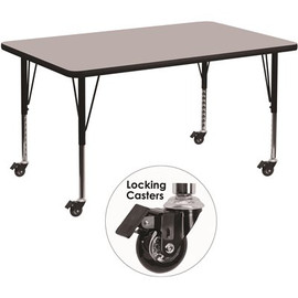 Carnegy Avenue 25.5 in. Gray Activity Table