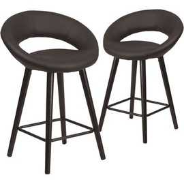 Carnegy Avenue 32.5 in. Black Bar Stool (Set of 2) Carnegy Avenue 32.5 in. Black Bar Stool (Set of 2)
