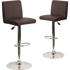 Carnegy Avenue 43.75 in. Brown Bar Stool (Set of 2) Carnegy Avenue 43.75 in. Brown Bar Stool (Set of 2)