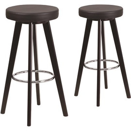 Carnegy Avenue 30 in. Black Bar Stool (Set of 2) Carnegy Avenue 30 in. Black Bar Stool (Set of 2)