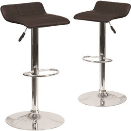 Carnegy Avenue 35.25 in. Brown Bar Stool (Set of 2) Carnegy Avenue 35.25 in. Brown Bar Stool (Set of 2)