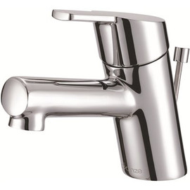 Gerber Amalfi Single Hole Single-Handle Bathroom Faucet with Metal Pop-Up Drain 1.2 GPM in Chrome