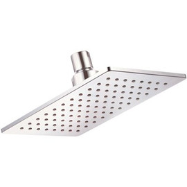 Gerber Mono Chic 1-Spray 9.4 in. Rectangle Fixed Showerhead with 1.75 GPM in Chrome