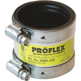 ProFlex 1-1/2 in. Neoprene Shielded Coupling