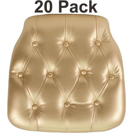 Carnegy Avenue Gold Chair Pad (Set of 20)