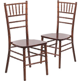 Carnegy Avenue Fruitwood Wood Chiavari Chairs (Set of 2) Carnegy Avenue Fruitwood Wood Chiavari Chairs (Set of 2)