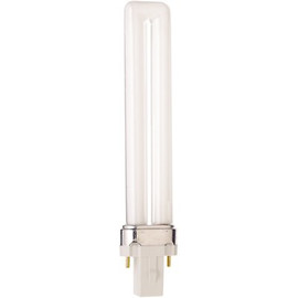 Satco 40-Watt Equivalent T4 G23 Base CFL Light Bulb, Warm White