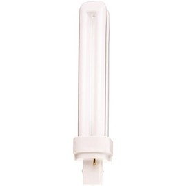 Satco 100-Watt Equivalent T4 G24d-3 Base CFL Light Bulb, Cool White