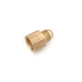 Anderson Metals 3/8 in. Flare x 3/4 in. FIP Brass Coupling (10-Bag)