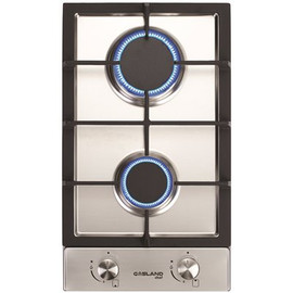 GASLAND Chef 12 in. Built-In Gas Stove Top LPG Natural Gas Cooktop in Stainless Steel with 2-Sealed Burners ETL