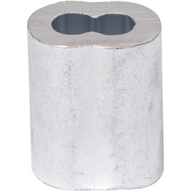 MIBRO 1/8 in. Aluminum Cable Ferrule (42-Pack) MIBRO 1/8 in. Aluminum Cable Ferrule (42-Pack)