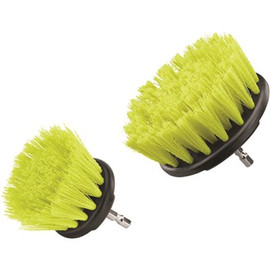 RYOBI Medium Bristle Brush Cleaning Accessory Kit (2-Piece)