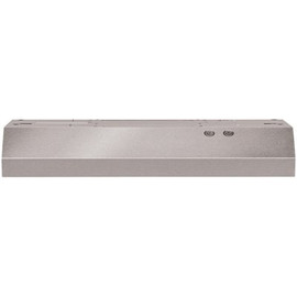 Whirlpool 30 in. Under Cabinet Range Hood with LED Light in Stainless Steel