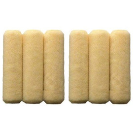 9 in. x 3/8 in. High-Density Polyester Knit Paint Roller Cover (6-Pack)