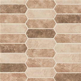 MSI Sandhills Picket 9.5 in. x 14 in. x 6 mm Glass Mesh-Mounted Mosaic Tile (14.55 sq. ft./case)