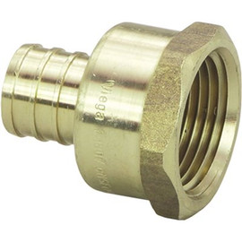 3/4 in. x 1 in. Crimp adapter, Zero Lead brass