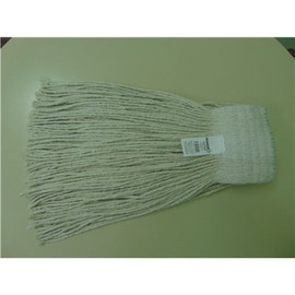 Renown 24 oz. 5 in. 4-Ply Natural Cotton Headband Cut End Mop Head (6/Case)