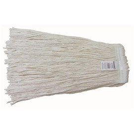 Renown 24 oz. 1 in. 4-Ply White Headband Rayon Cut End Mop Head (6/Case)