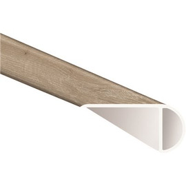 TrafficMaster Moonstone-3/4 in. Thick x 2-3/4 in. Wide x 94 in. Length Luxury Vinyl Flush Stair Nose Molding