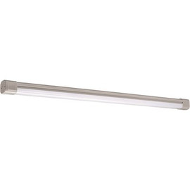 4 ft. 64-Watt Equivalent Integrated LED Gray Vapor Tight Strip Light Fixture Water Tight Plug-in Direct Wire 3600 Lumens
