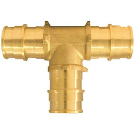 Apollo 3/4 in. Brass PEX-A Expansion Barb Tee Apollo 3/4 in. Brass PEX-A Expansion Barb Tee
