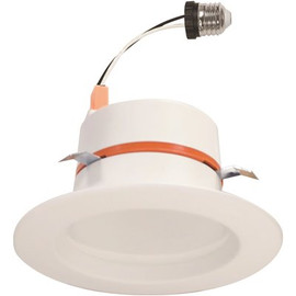 Commercial Electric 4 in. Color Temperature Selectable Integrated LED Recessed Trim (4-Pack)