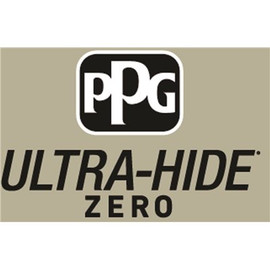 PPG Ultra-Hide Zero 1 gal. #PPG1029-4 Photo Gray Flat Interior Paint