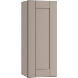 Veiled Gray Shaker Assembled Plywood Wall Kitchen Cabinet with Soft Close 12 in. x 30 in. x 12 in.